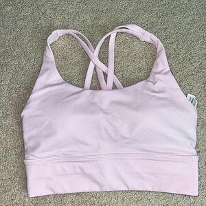 Lululemon Athletica Blush Pink Sports Bra